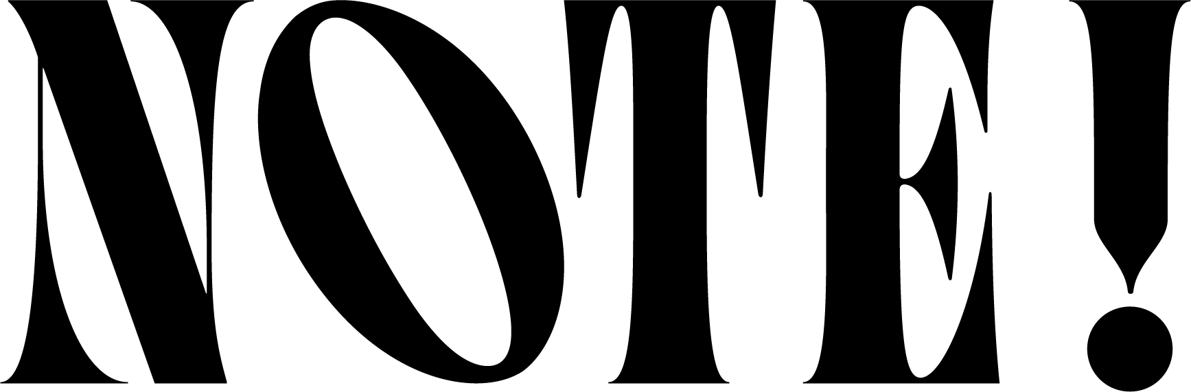 NOTE! 台灣音樂劇鋼琴歌譜集